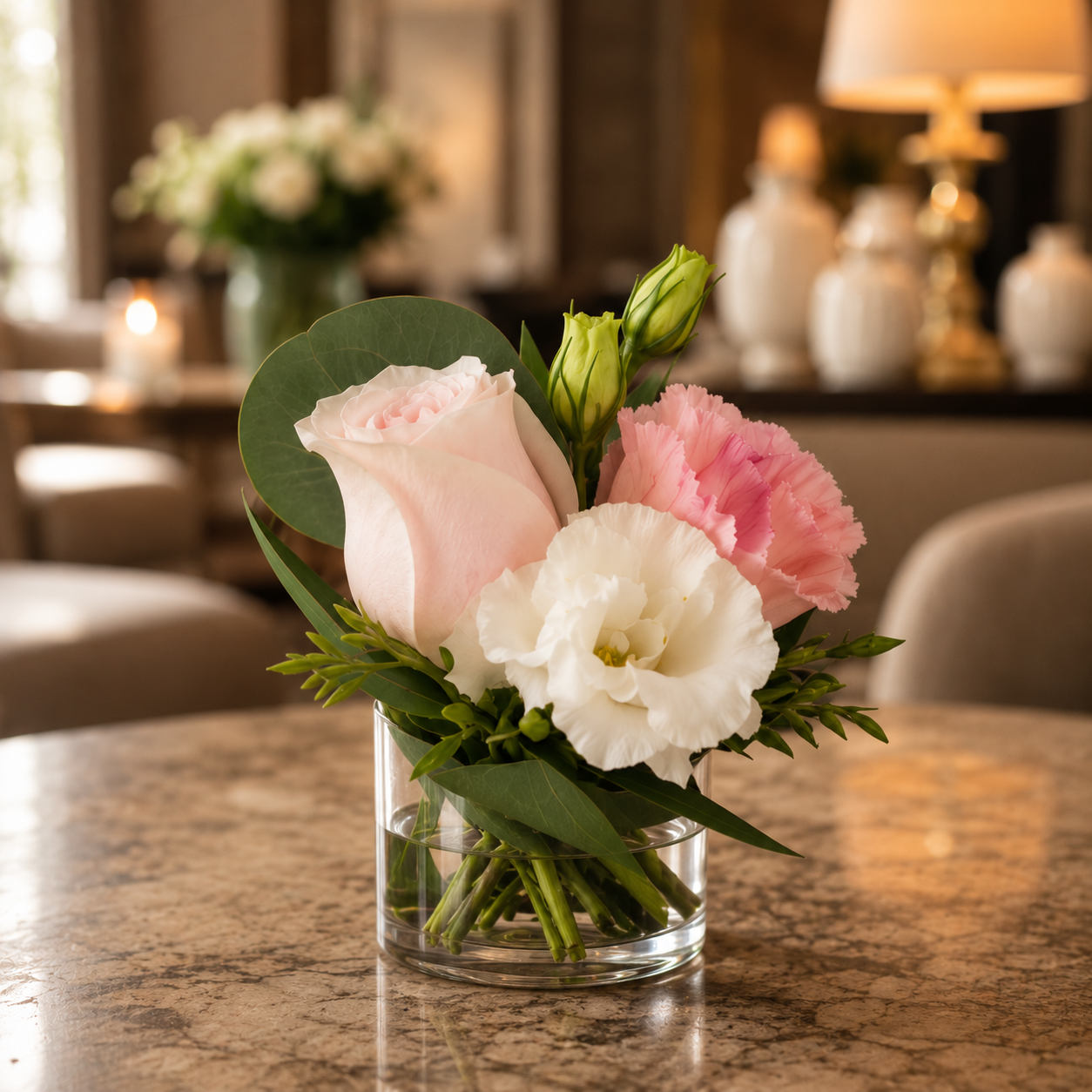 Blush Accord (Roses) | Fresh Bouquet