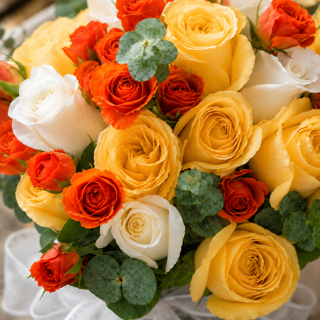 Amber Delight (Roses) | Fresh Bouquet