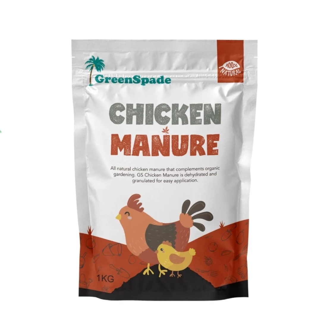 GreenSpade Composted Chicken Manure 1KG