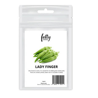 Gardening Seeds Fatty Seeds – Lady Finger (Okra) Vegetable Seeds