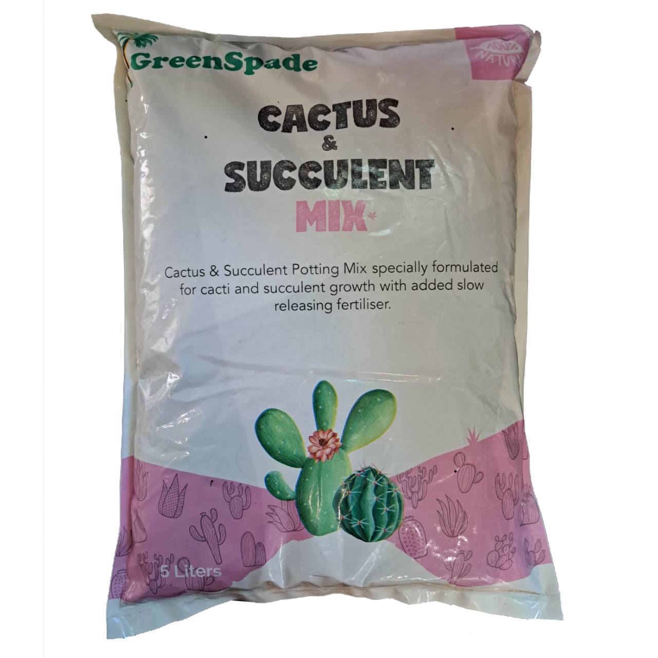 GreenSpade Cactus & Succulent Potting Soil 5L
