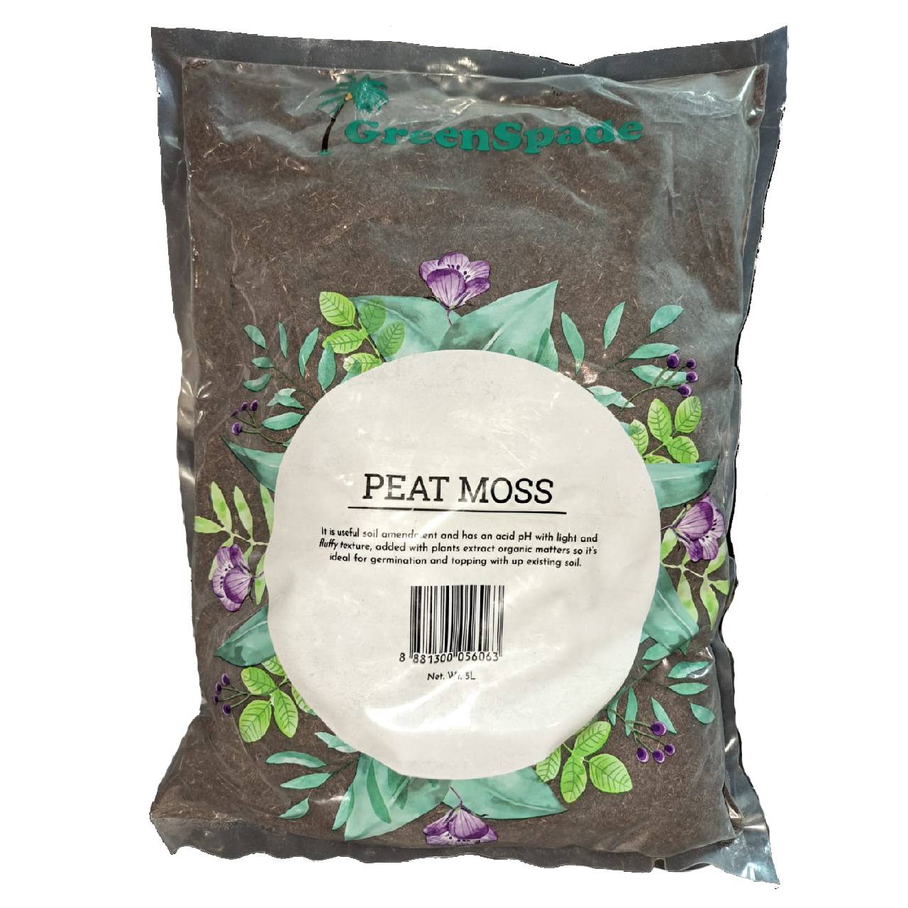 GreenSpade Peat Moss 5L