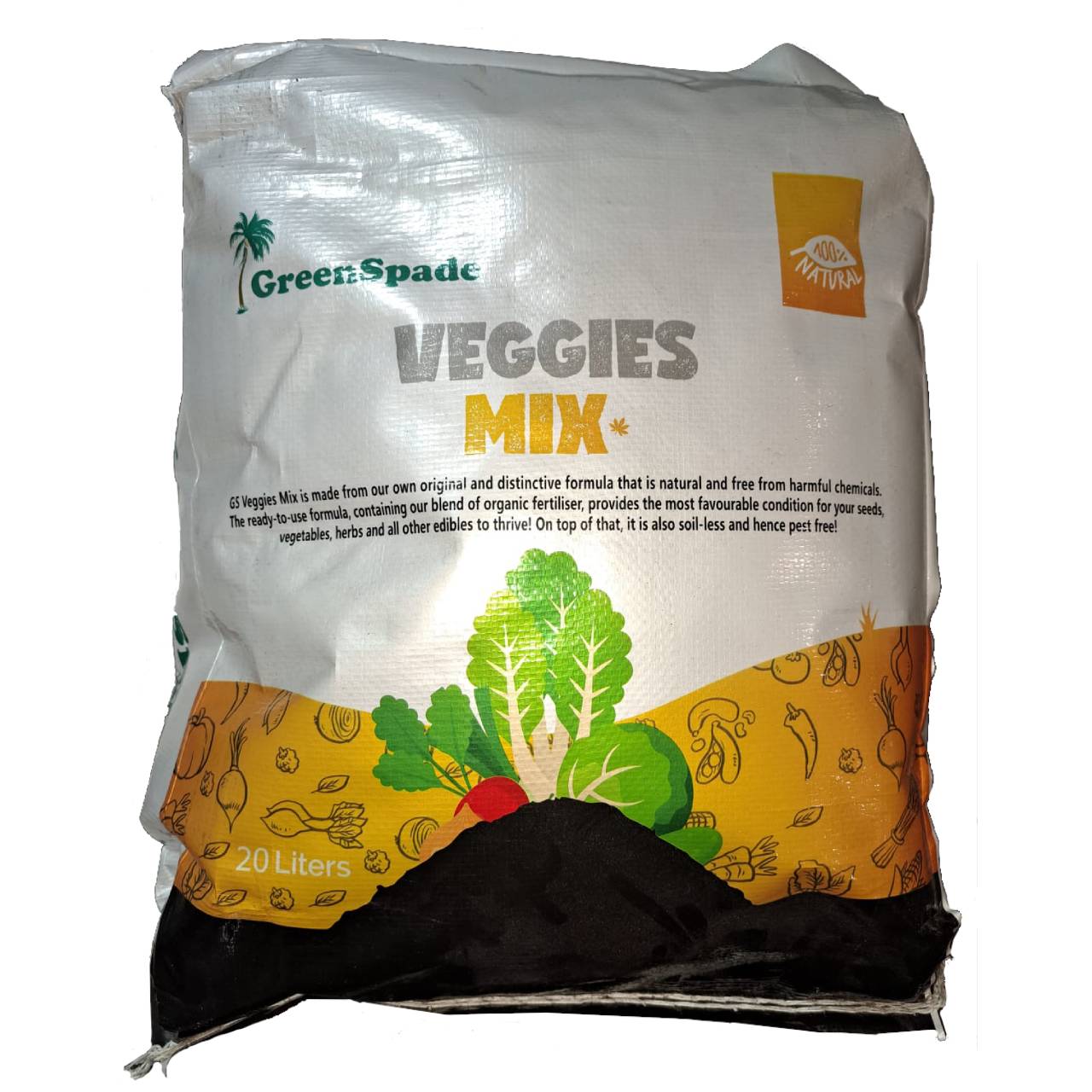GreenSpade Veggies Mix 20L