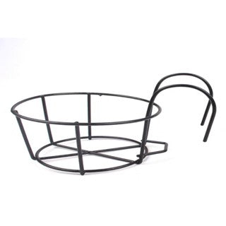 Hanging Circle Black Metal Pot Rack