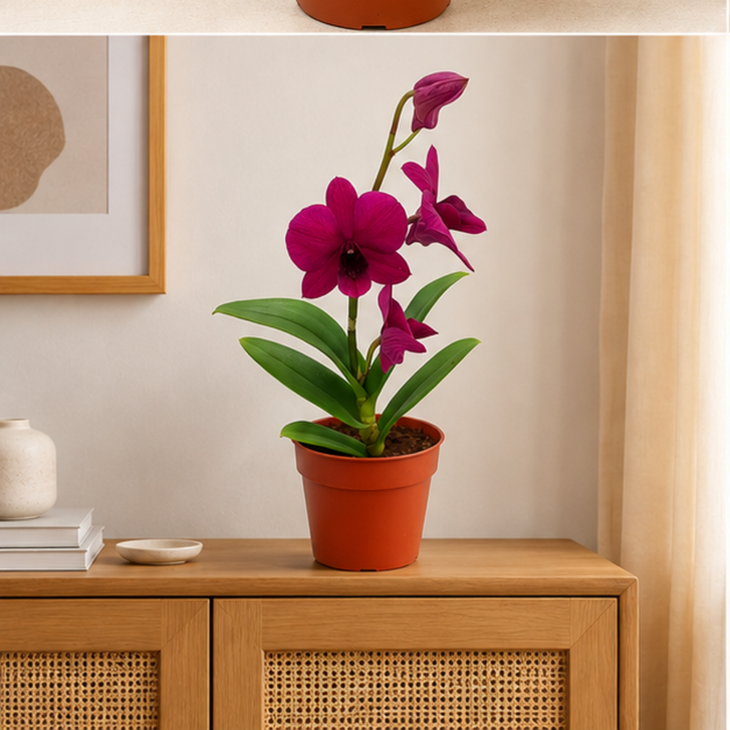 Dendrobium Ruby Red | Potted Plant
