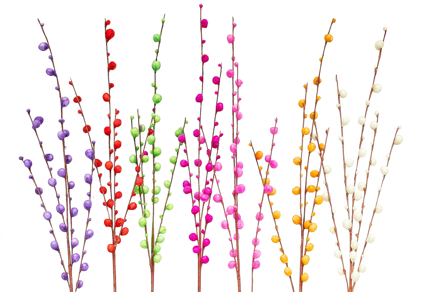 [Pre-Order] CNY Pussy Willow Spray – 10 stems