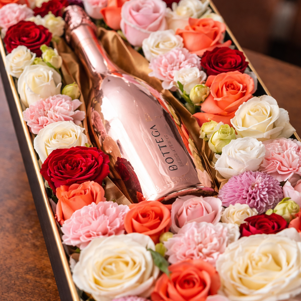 Rosé Reverie (Roses, Chrysanthemums, Carnations) | Flower Box