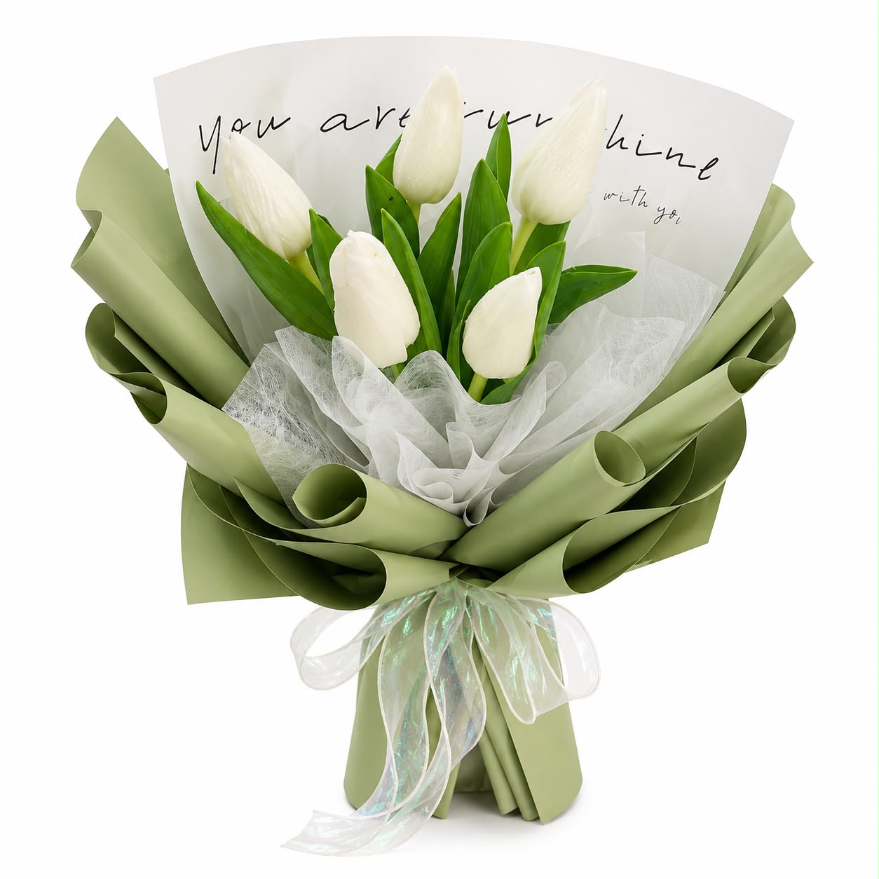 Pure Serenity (Tulips) | Tulip Bouquet