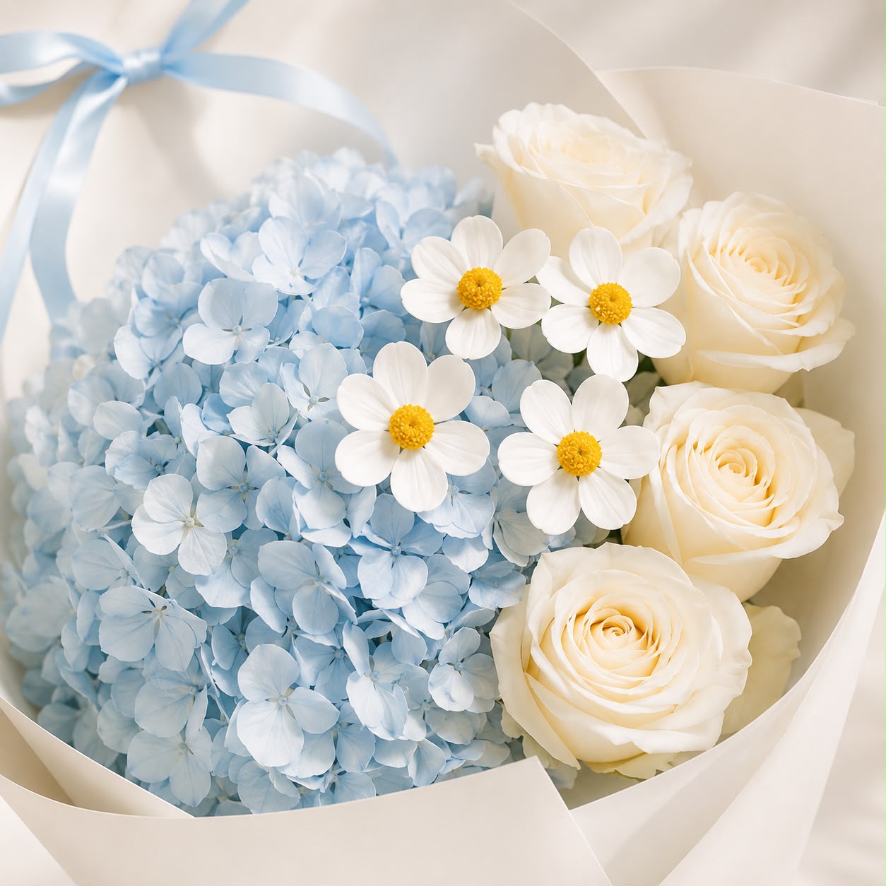 Blue Serenity | Fresh Hydrangea Bouquet