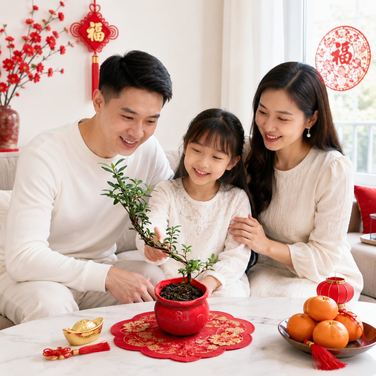 CNY Snowrose 雪玫瑰 | Office Plant