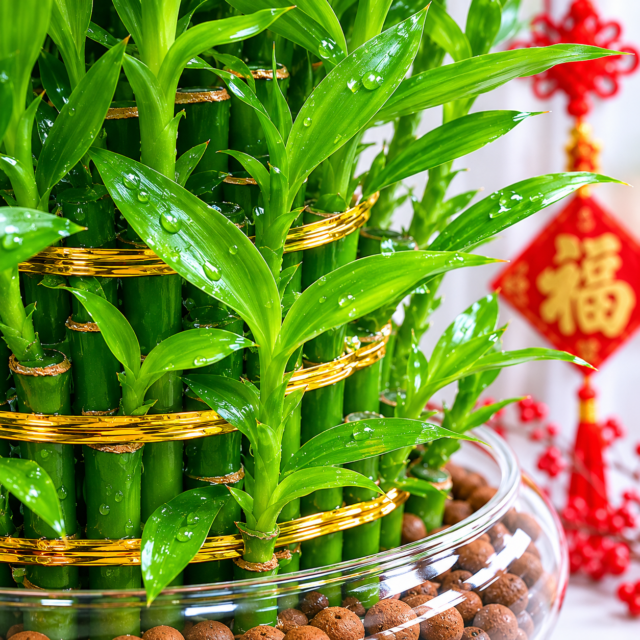 CNY Bamboo Tower | Indoor Plant