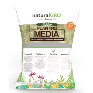 naturalGRO Planting Media - Cocopeat 3L