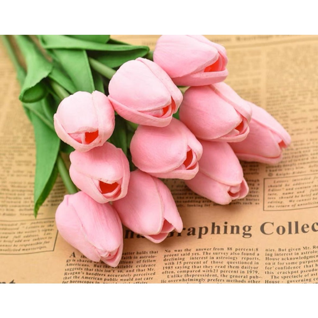Artificial Pink Tulips
