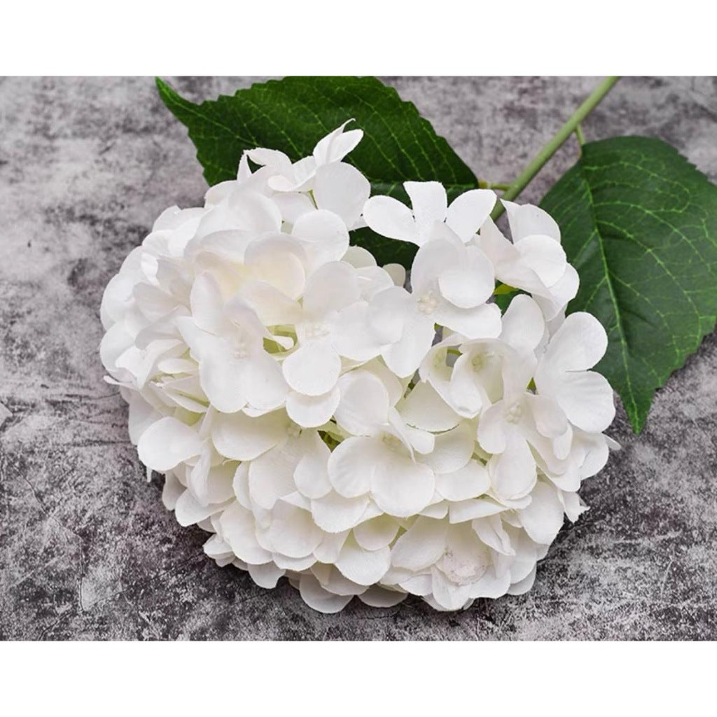 Artificial White Hydrangea